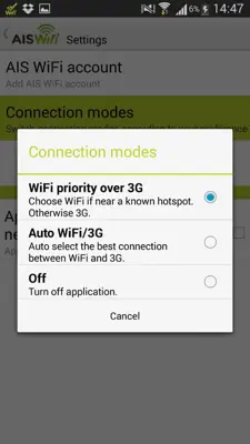 AIS WiFi Smart Login android App screenshot 2